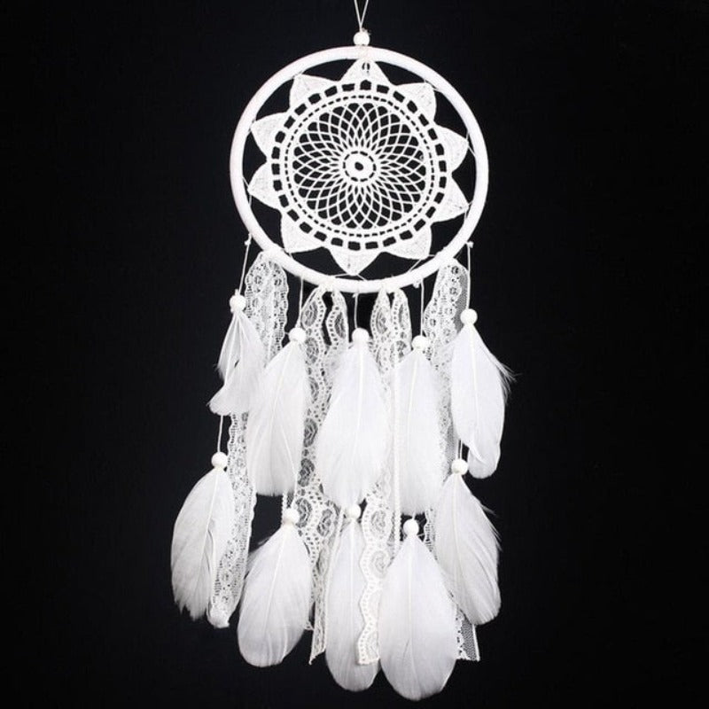 White dreamcatcher